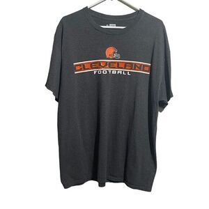 Cleveland‎ Browns T-shirt Football Men XL NFL Team Apparel Gray Dawg Pound